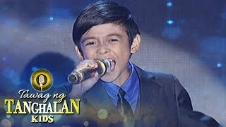 Tawag ng Tanghalan Kids Keifer Sanchez  Shine Grand Finals [upl. by Cordelia57]