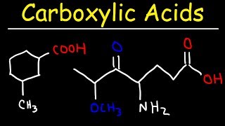 Naming Carboxylic Acids  IUPAC Nomenclature [upl. by Harday910]