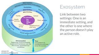 Bronfenbrenners ecological theory [upl. by Settera]