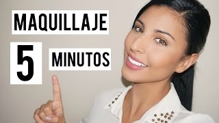 Maquillaje Natural Para el TRABAJO en CINCO MINUTOS  Eva Davis [upl. by Hayley559]