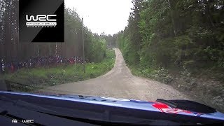 WRC  Neste Rally Finland 2019 Shakedown ONBOARD Breen [upl. by Rabah]