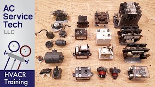 Common Relays Used in HVACR [upl. by Airotahs]