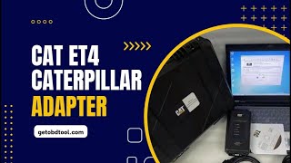 How To Use Cat ET 4 CAT Caterpillar ET Diagnostic Adapter [upl. by Ailema336]