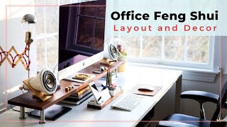 Office feng shui layout rules and lucky decor ideas [upl. by Merta]