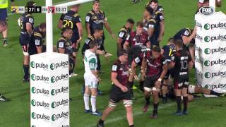 2017 Super Rugby Round 2 Highlanders v Crusaders [upl. by Branch]