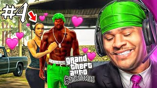 MY NEW GIRLFRIEND Part 4  GTA San Andreas [upl. by Llenrag]