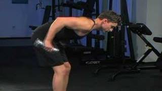 Standing Dumbbell Tricep Kickbacks [upl. by Crandell]