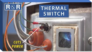 Water Heater  Thermal Cutoff Switch  Repair and Replace [upl. by Eillak]