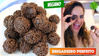 BRIGADEIRO VEGANO PERFEITO PARA ENROLAR 694  Receitas da Mussinha [upl. by Nagiam]