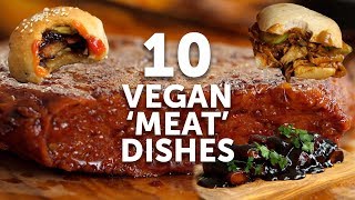 10 VEGAN MEAT DISHES  BOSH  VEGAN [upl. by Yrneh]