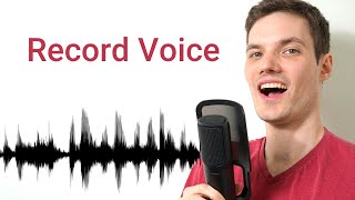 How to Record Voice on Windows 10 [upl. by Jud]