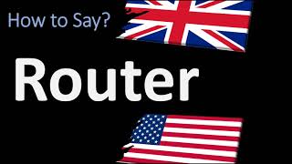 How to Pronounce Router CORRECTLY [upl. by Thea]