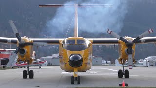 CC115 DHC5 Buffalo Engine StartUp and Takeoff [upl. by Bernt840]