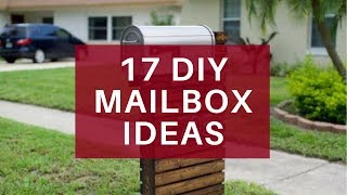 17 Easy DIY Mailbox Ideas  Decorative Mailbox Designs [upl. by Anitserp460]