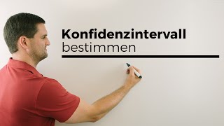 Konfidenzintervall bestimmen TEIL1 Schätzen  Mathe by Daniel Jung [upl. by Giesser]