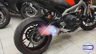 BEST Exhaust Sound 3 Cylinder Motorcycles Engine [upl. by Evets]