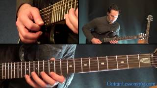 Master of Puppets Guitar Lesson Pt4  Metallica  Main Solo [upl. by Eihs673]