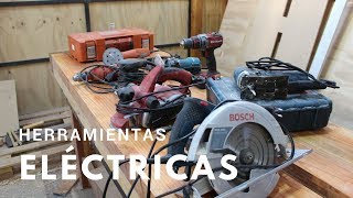 Herramientas básicas para carpintería  Eléctricas [upl. by Mcallister]