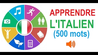 Apprendre litalien Vocabulaire [upl. by Ojeibbob]