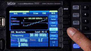 WaveStation Creating Basic Waveforms [upl. by Awe]