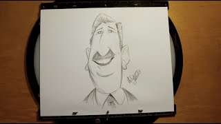 How to Draw a Disney Caricature l DrawWithDisneyAnimation [upl. by Jandy]