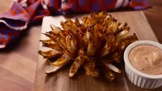 Baked Blooming Onion  Delish [upl. by Ahsilek]