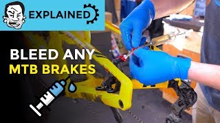 How to bleed MTB brakes [upl. by Leid581]