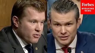 How Many Pushups Can You Do Tim Sheehy RapidFire Questions Pete Hegseth At Confirmation Hearing [upl. by Selmore]