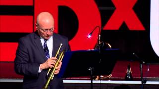 Trumpet songs Rick Bogard at TEDxUTA [upl. by Elay]