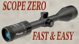 Rifle Scopes Explained Zeroing your Scope [upl. by Metzgar]