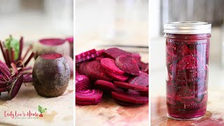 Lacto Fermented Beets  the EASIEST Way to Preserve Beets [upl. by Cornew586]