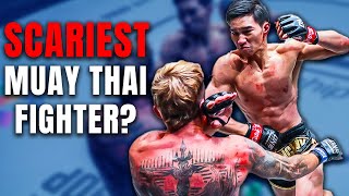 Tawanchais TERRIFYING Muay Thai Style 😱🔥 [upl. by Diver448]