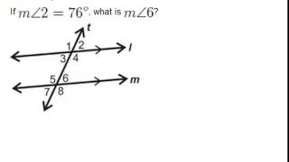 Corresponding Angles Examples Geometry Concepts [upl. by Kaila]