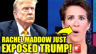 🚨Maddow Drops BRUTAL Wednesday BOMBSHELL on Trump [upl. by Solracnauj786]