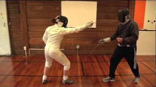 Fencing Basics  Attacks [upl. by Laughlin627]