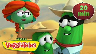 Moes Western Adventure  Sunday School Lessons  VeggieTales [upl. by Anella]