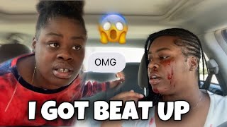 I GOT BEAT UP PRANK ON SISTER She Grabbed A Knife [upl. by Colly]