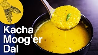 Kacha Moong Dal Recipe—Quick amp Easy Bengali Dal Recipe for the Hot Summers [upl. by Fairbanks28]