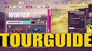 Forza Horizon 5 Guide  Tägliche Herausforderung  Tour Guide  Schließe eine Horizon Tour ab [upl. by Nivi383]