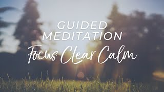 15Minute Guided Meditation for Focus and Clarity [upl. by Aneej]