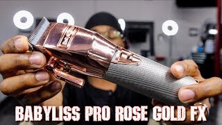 BABYLISS PRO ROSE GOLD FX REVIEW PROS amp CONS [upl. by Adirem]