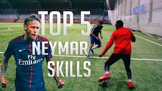 TOP 5 Neymar Skill Moves  Football Skills [upl. by Julieta]