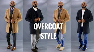 How To Wear A Mens OvercoatTopcoatHow To Style a Mens TopcoatOverCoat [upl. by Durst141]