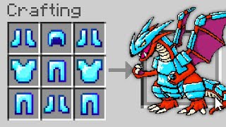 Minecraft But With Custom Dragons [upl. by Nonnaer]