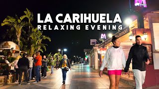 La Carihuela Torremolinos Spain Relaxing Evening January 2025 Update Costa del Sol  Málaga 4K [upl. by Legna907]