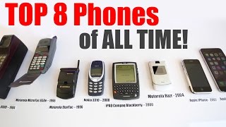 Best Phones Ever  Top 8 Best Phones of All Time [upl. by Yrian]