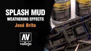 Splash Mud vallejo weathering effects [upl. by Sirrep]