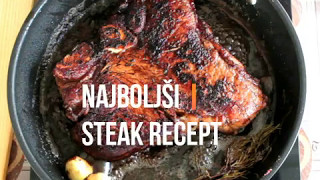 Najboljši STEAK recept [upl. by Sheba315]