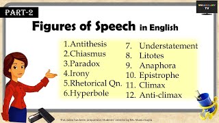 Top22 Figures of Speech in English PART2 [upl. by Adalheid]