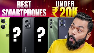 Top 5 Best 5G Smartphones Under ₹20000 Budget ⚡ August 2023 [upl. by Rosenzweig]